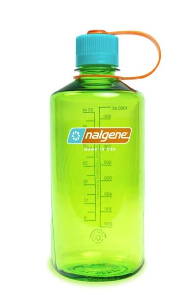 Nalgene 32oz Narrow Mouth Loop-Tops Tritan Suluk Pear