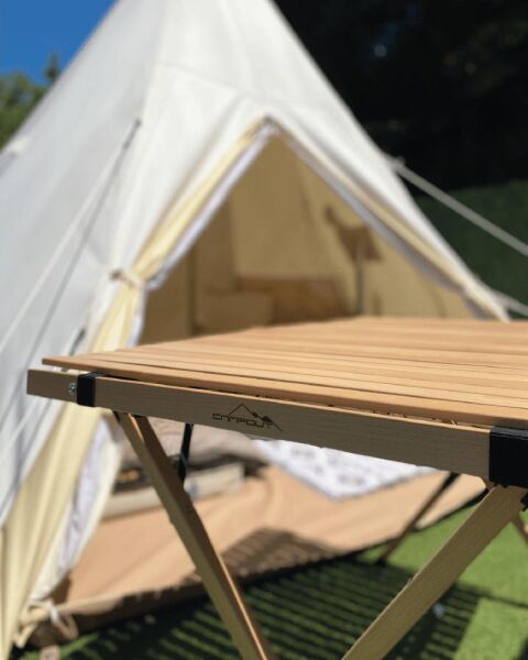 Campout Katlanır Ahşap Masa