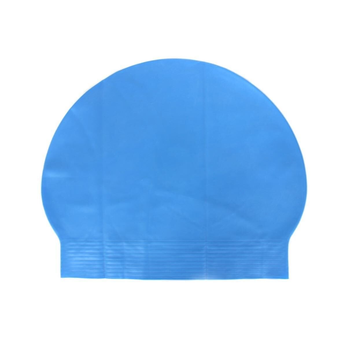Bermuda Latex Swim Cap Yüzücü Bonesi AÇIK MAVİ