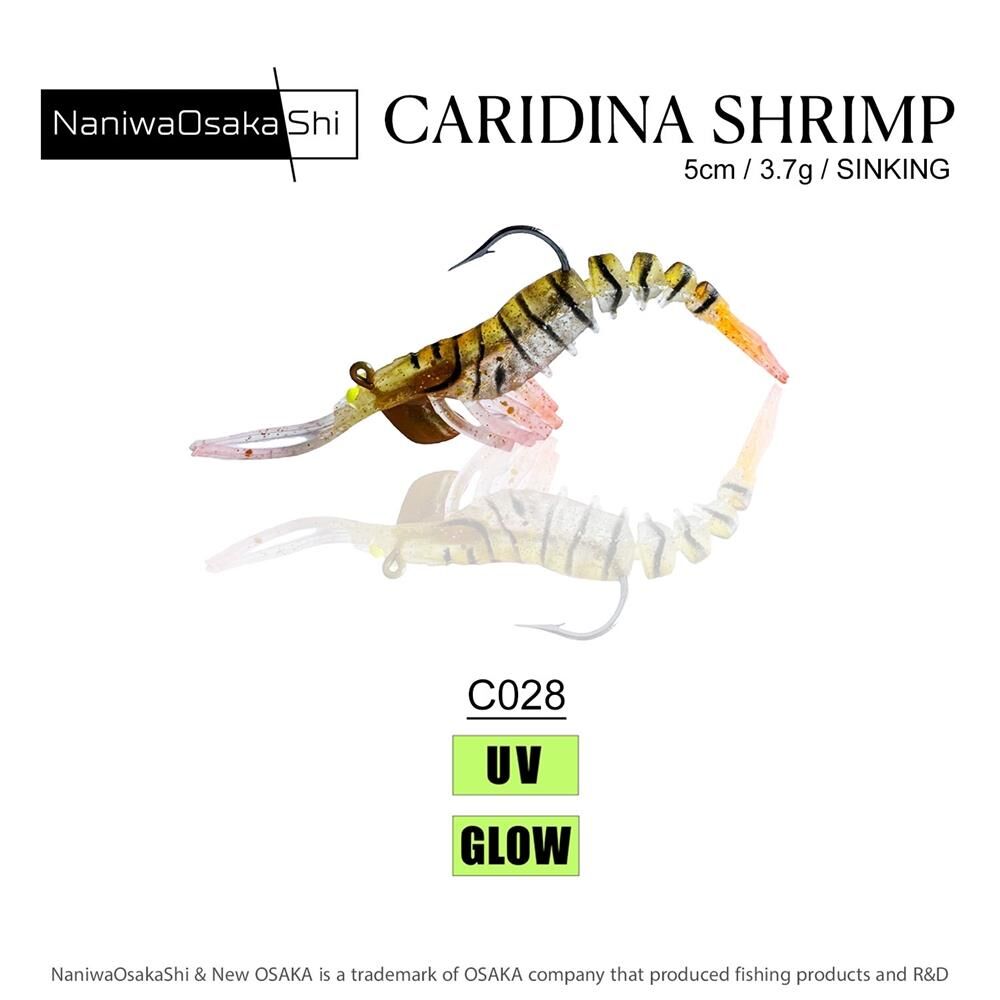 Osaka Caridina Shrimp 5 cm 3.5 gr Silikon Karides Yem C028