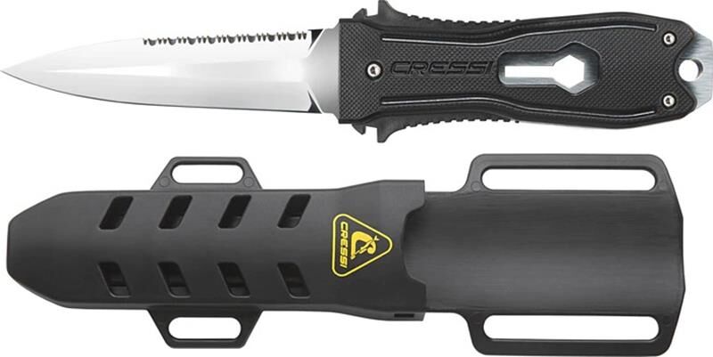 Cressi Lizard Dalış Bıçağı BLACK