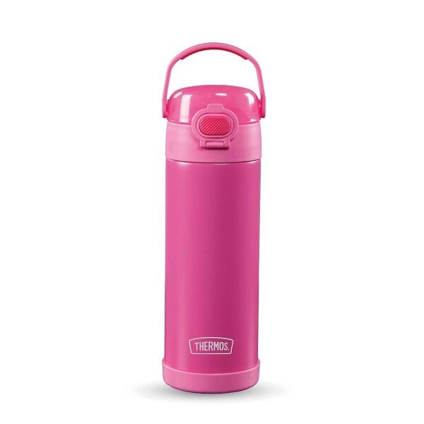 Thermos F422 Funtainer Çocuk Pipetli Termos 0,47 Lt Neon Pink