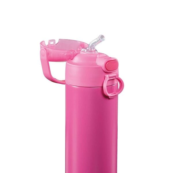 Thermos F422 Funtainer Çocuk Pipetli Termos 0,47 Lt Neon Pink