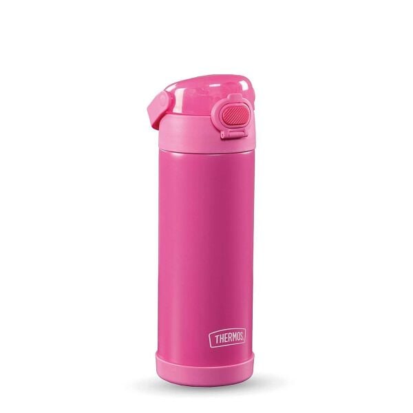 Thermos F422 Funtainer Çocuk Pipetli Termos 0,47 Lt Neon Pink