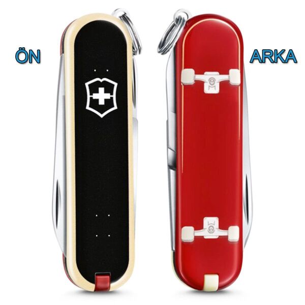 Victorinox 0.6223.L2003 Classic Skateboarding Desenli 2020 Limitli Çakı