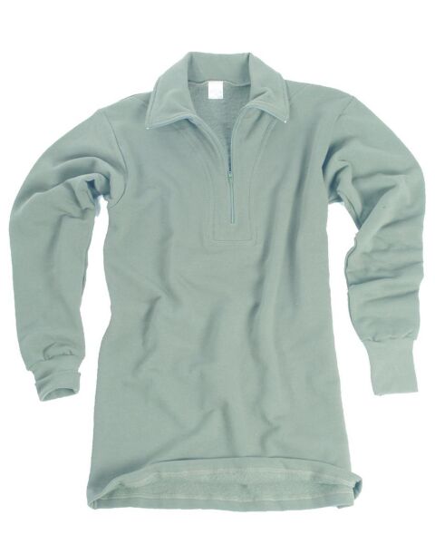 Sturm Yakalı Triko Kışlık Polarlı SweatShirt