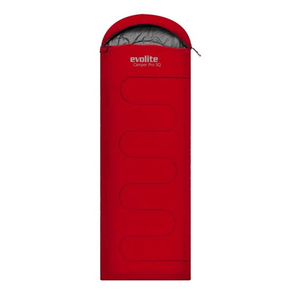 Evolite Camper Pro SQ Uyku Tulumu 0ºC KIRMIZI - Left