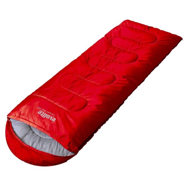 Evolite Camper Pro SQ Uyku Tulumu 0ºC KIRMIZI - Left