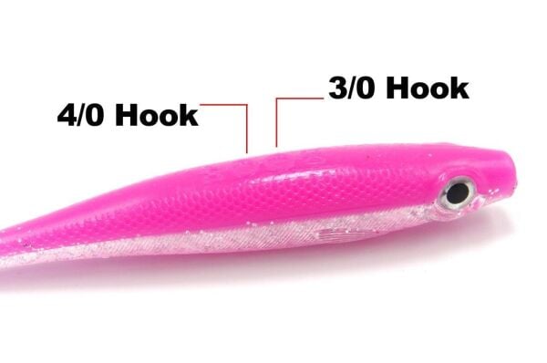 Fujin Shady 10cm 7gr x3 Silikon Yem PINKY