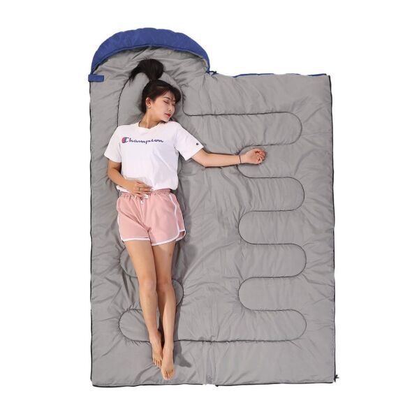 Evolite Camper Pro SQ Uyku Tulumu 0ºC MAVİ - Left