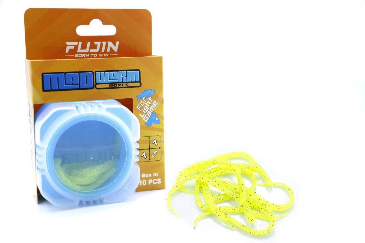 Fujin Mad Worm 9cm LRF Silikonu YELLOW