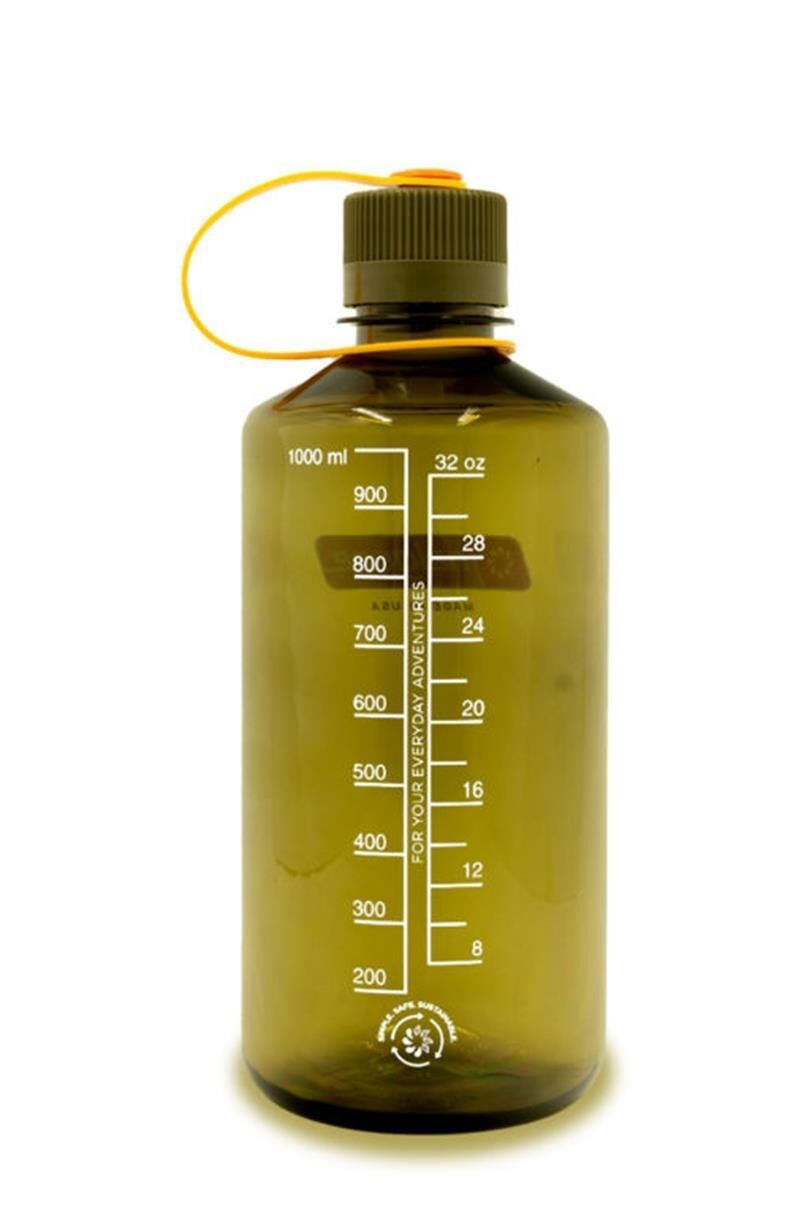 Nalgene 32oz NM Narrow Mouth Sustain Tritan Suluk Olive