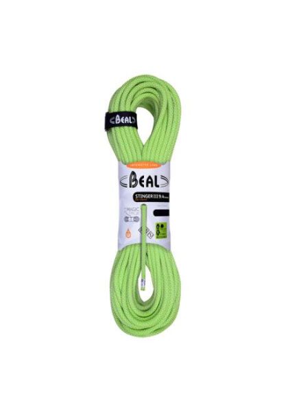 Beal Stinger III 9.4 mm x 60 mt Dinamik İp Fuşya