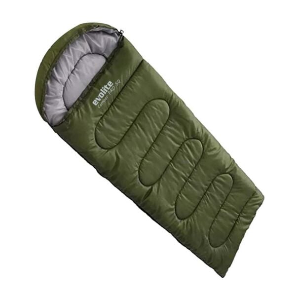 Evolite Camper Pro SQ Uyku Tulumu 0ºC HAKİ - Right