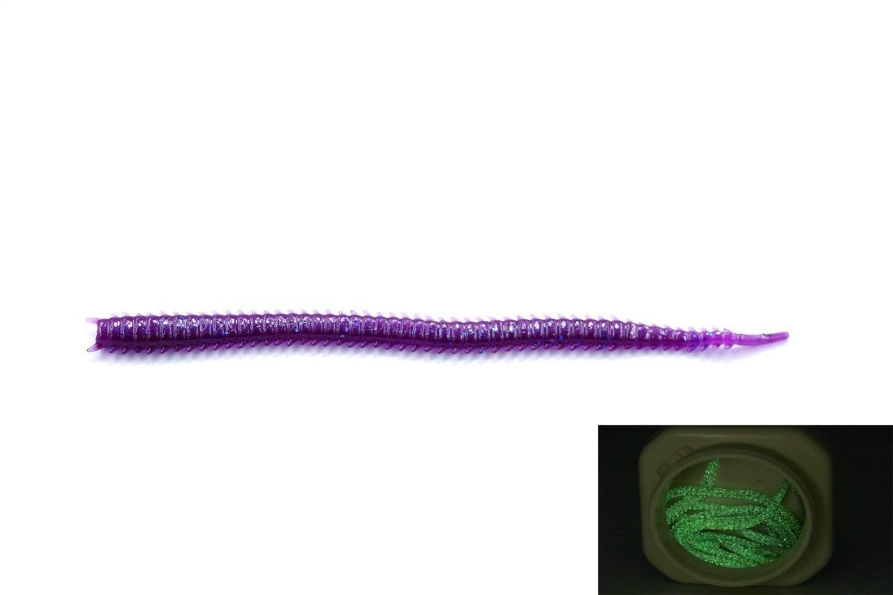 Fujin Mad Worm 9cm LRF Silikonu Glow Purple