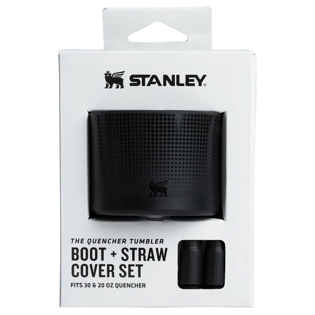 Stanley The Quencher Boot + Straw Topper Cover Set 0.88 + 0.59 Lt BLACK