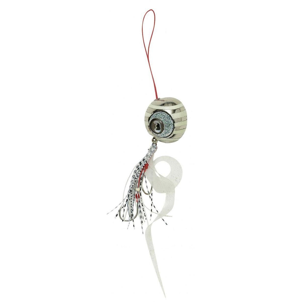 Savage Gear Cuttle Eye 100gr Suni Yem ( Sübye Gözü ) Silver Zebra Glow