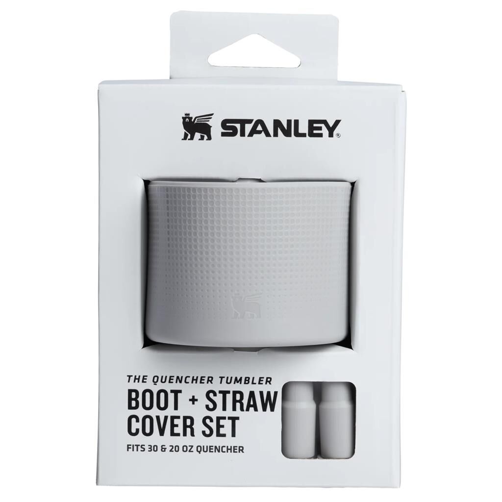 Stanley The Quencher Boot + Straw Topper Cover Set 0.88 + 0.59 Lt ASH