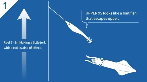 Yamashita Upper 95 mm Kalamar Zokası RW Glow