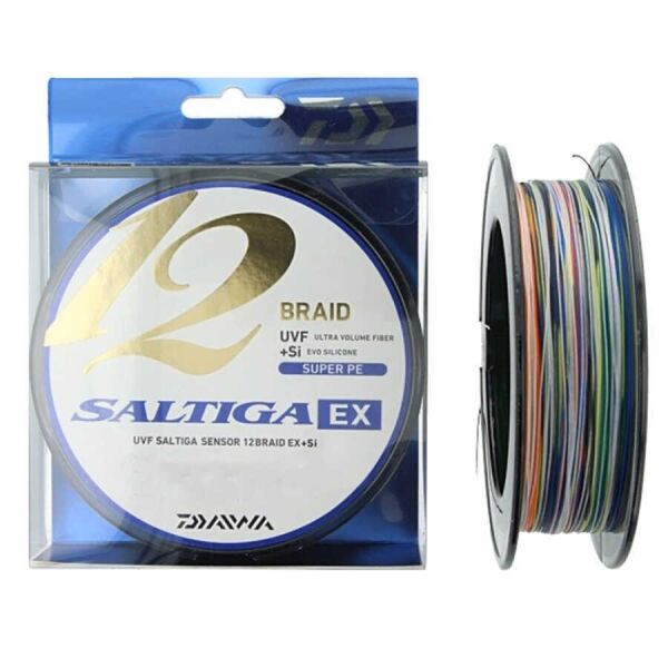 Daiwa Saltiga 12 Braid Ex+Si 300mt İp Misina MULTİCOLOR - 0,26 mm