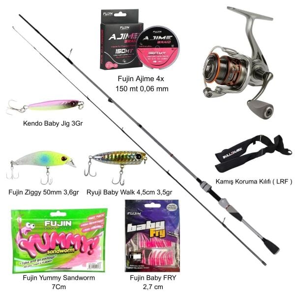 Fujin Ajime 198cm 05-5gr Ryuji Ajix 500 Lrf Olta Seti