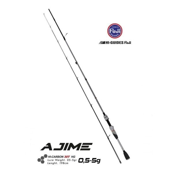 Fujin Ajime 198cm 05-5gr Ryuji Ajix 500 Lrf Olta Seti