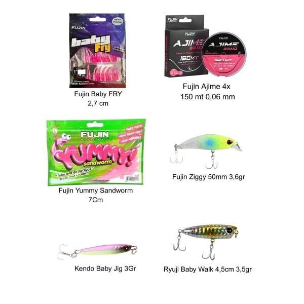 Fujin Ajime 198cm 05-5gr Ryuji Ajix 500 Lrf Olta Seti