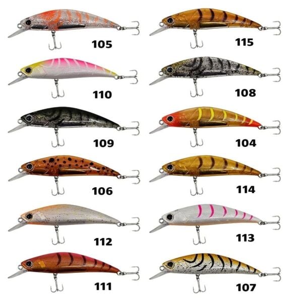 Kendo Shrimp Minnow 60S 6.2gr Maket Balık