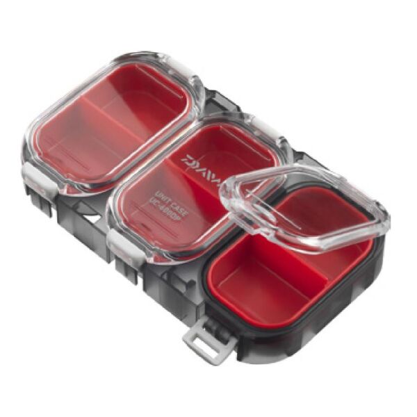 Daiwa Unit Case UC-600DP 6 Bölmeli Balıkçı Kutusu Red Smoke