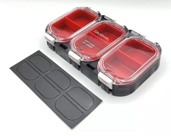 Daiwa Unit Case UC-600DP 6 Bölmeli Balıkçı Kutusu Red Smoke
