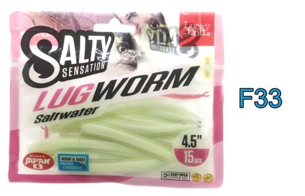 Lucky John Lugworm SaltWater 11,5Cm Lrf Silikon Yem