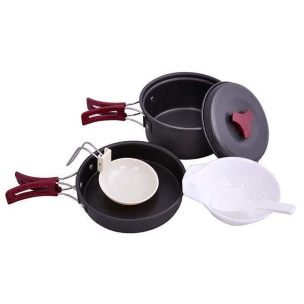 FreeCamp Anodize Alüminyum Yemek Seti