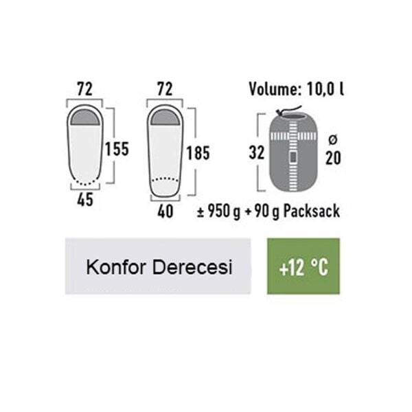 High Peak Tembo Vario Uyku Tulumu