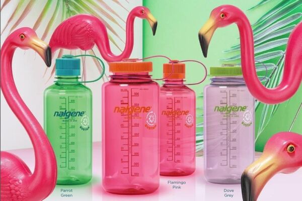Nalgene 32oz NM Narrow Mouth Sustain Suluk Flamingo Pink