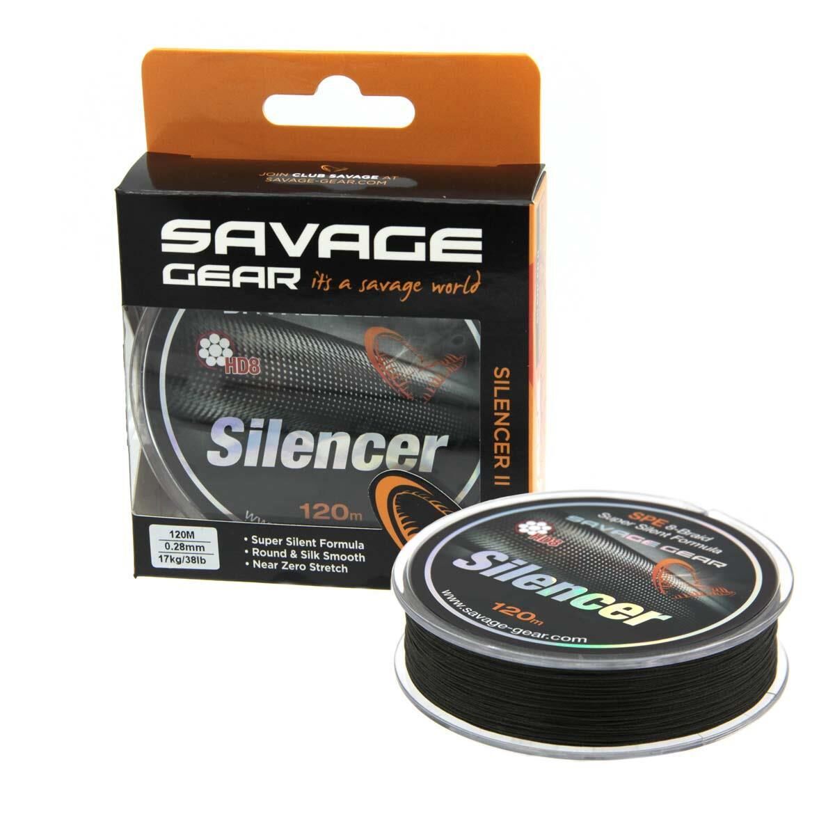Savage Gear HD8 Silencer Braid Green Örgü İp Olta Misinası 120mt GREEN - 0,09 MM