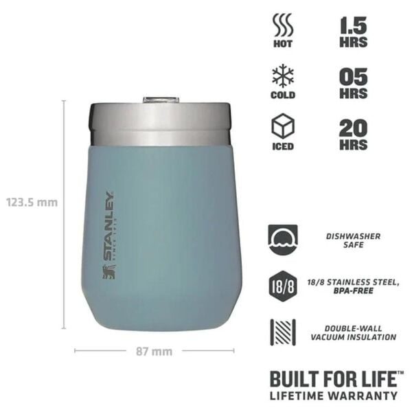 Stanley Go Everyday Tumbler Termos Bardak 0.29 Lt Toz Mavi