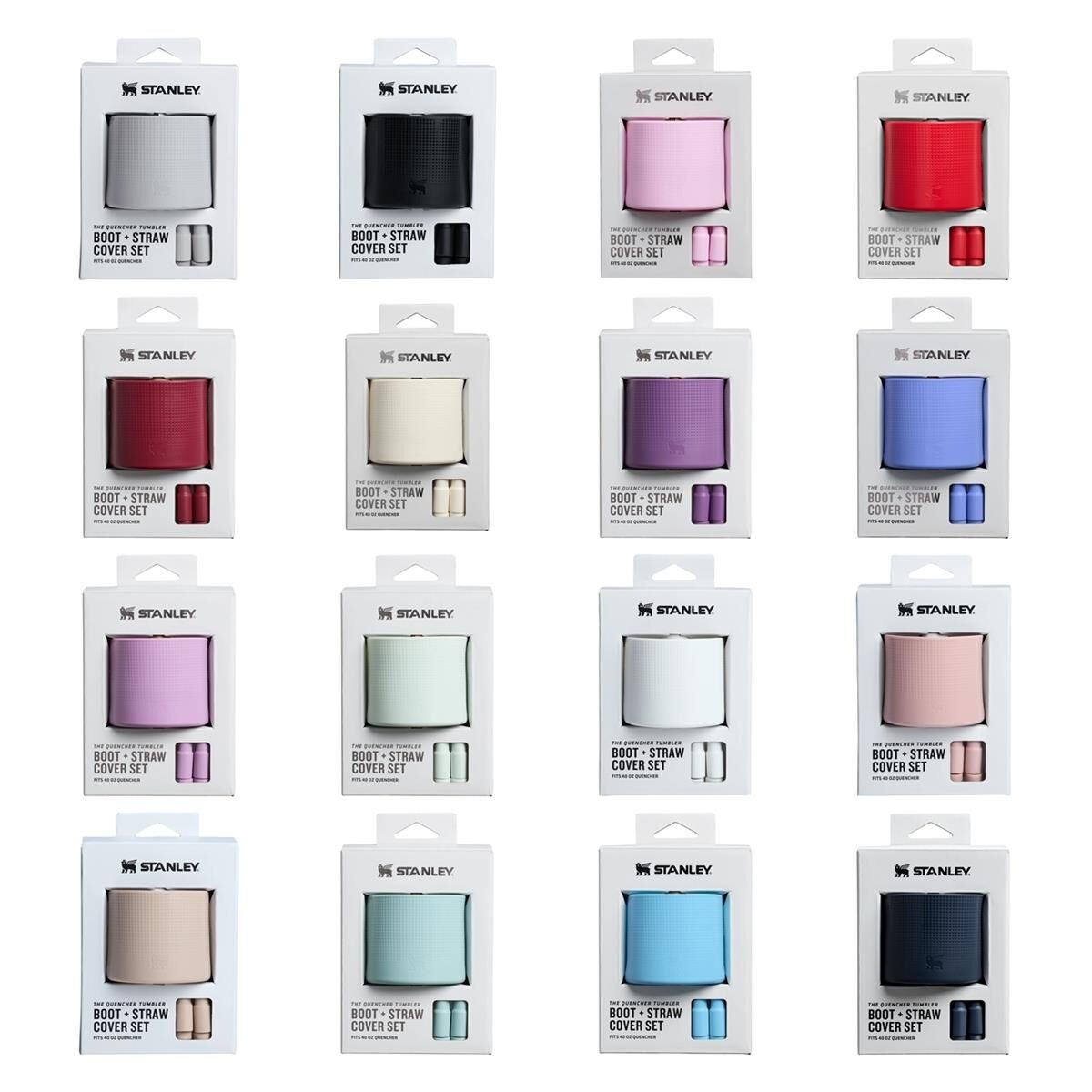 Stanley The Quencher Boot + Straw Topper Cover Set 1,18 Lt