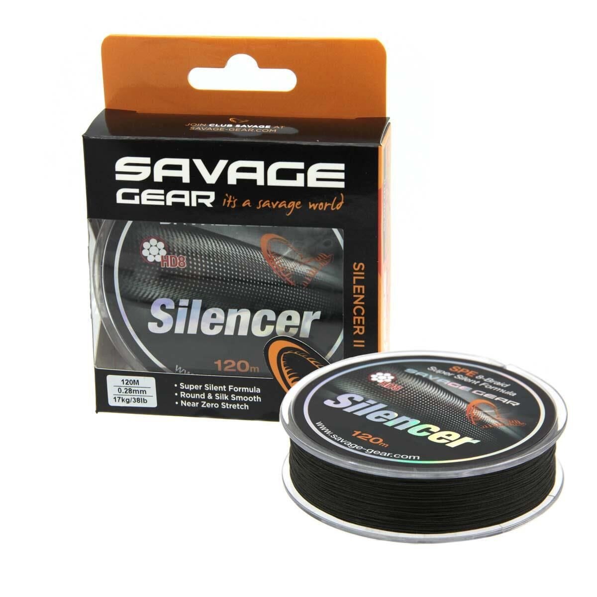Savage Gear HD8 Silencer Braid Green Örgü İp Olta Misinası 120mt GREEN - 0,12 mm