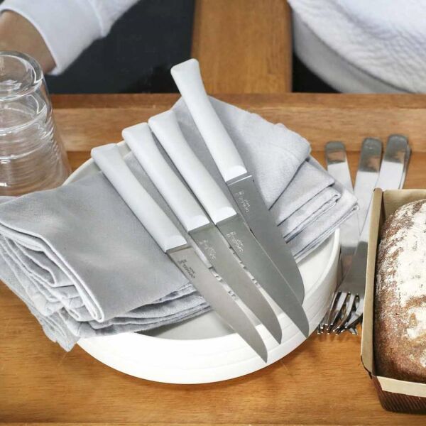 Opinel Bon Appetit 4 Parça Paslanmaz Sofra Bıçağı BEYAZ