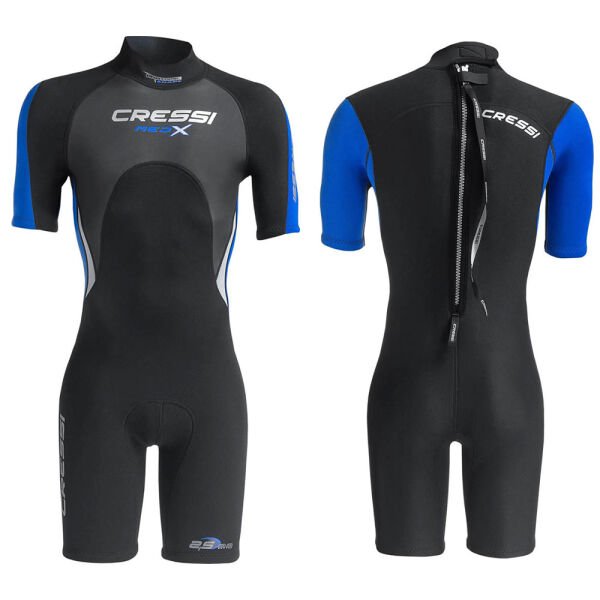 Cressi Med X Man Shorty Dalış Elbisesi Standart - 2.5MM - NO:6 / 2XL