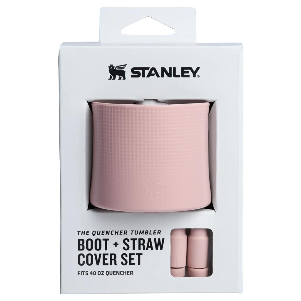 Stanley The Quencher Boot + Straw Topper Cover Set 1,18 Lt Pink Dusk