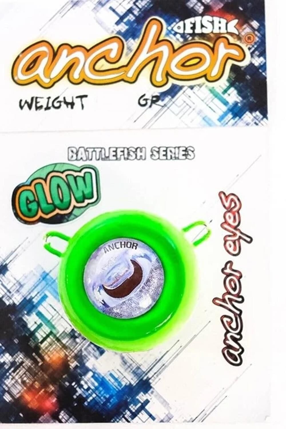 Anchor Melek Gözü [ Glowlu ] YEŞİL - 200 Gr