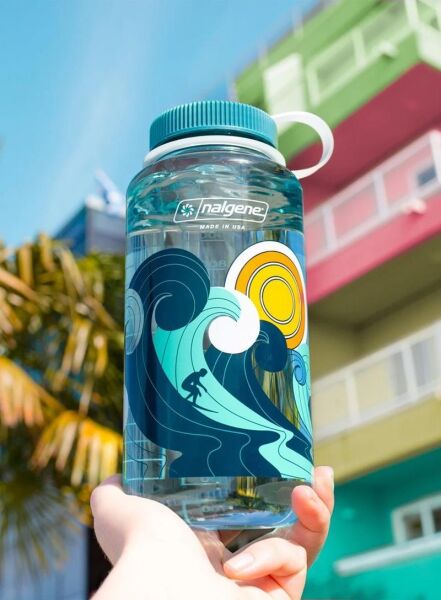 Nalgene 32oz WM Retro BottleTritan Suluk |Special Edition| Seafoam