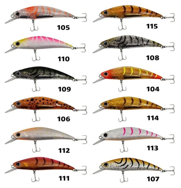 Kendo Shrimp Minnow 70S 9.7gr Maket Balık