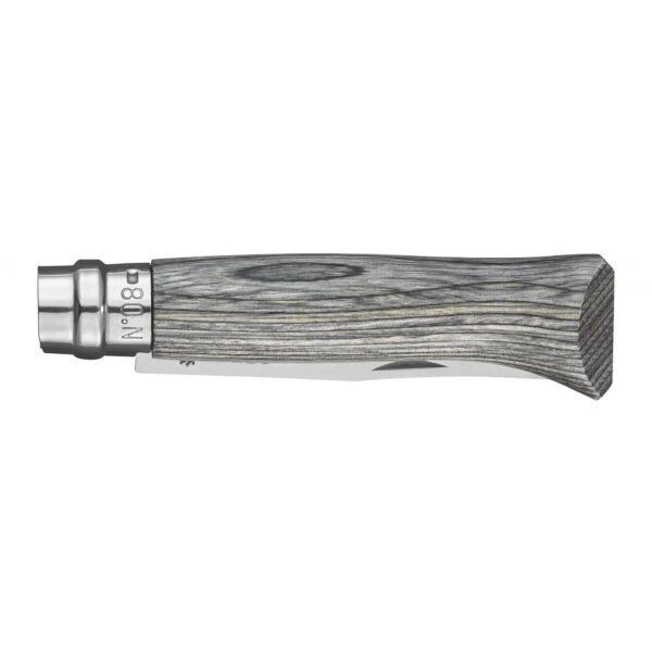 Opinel Tradition No 8 Bouleau Lamelle Gris Paslanmaz Çelik Çakı