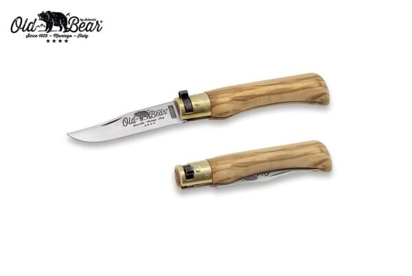 Antonini Old Bear Classical Carbon Olive 19cm (M) Çakı