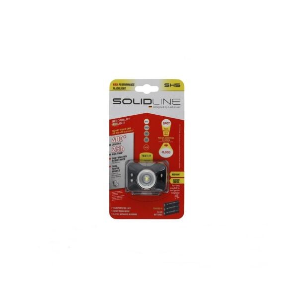 Solidline SH5 Kafa Lambası 500 Lümen