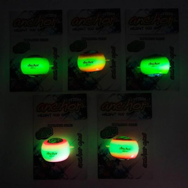 Anchor Melek Gözü [ Glowlu ] PEMBE - 130 Gr