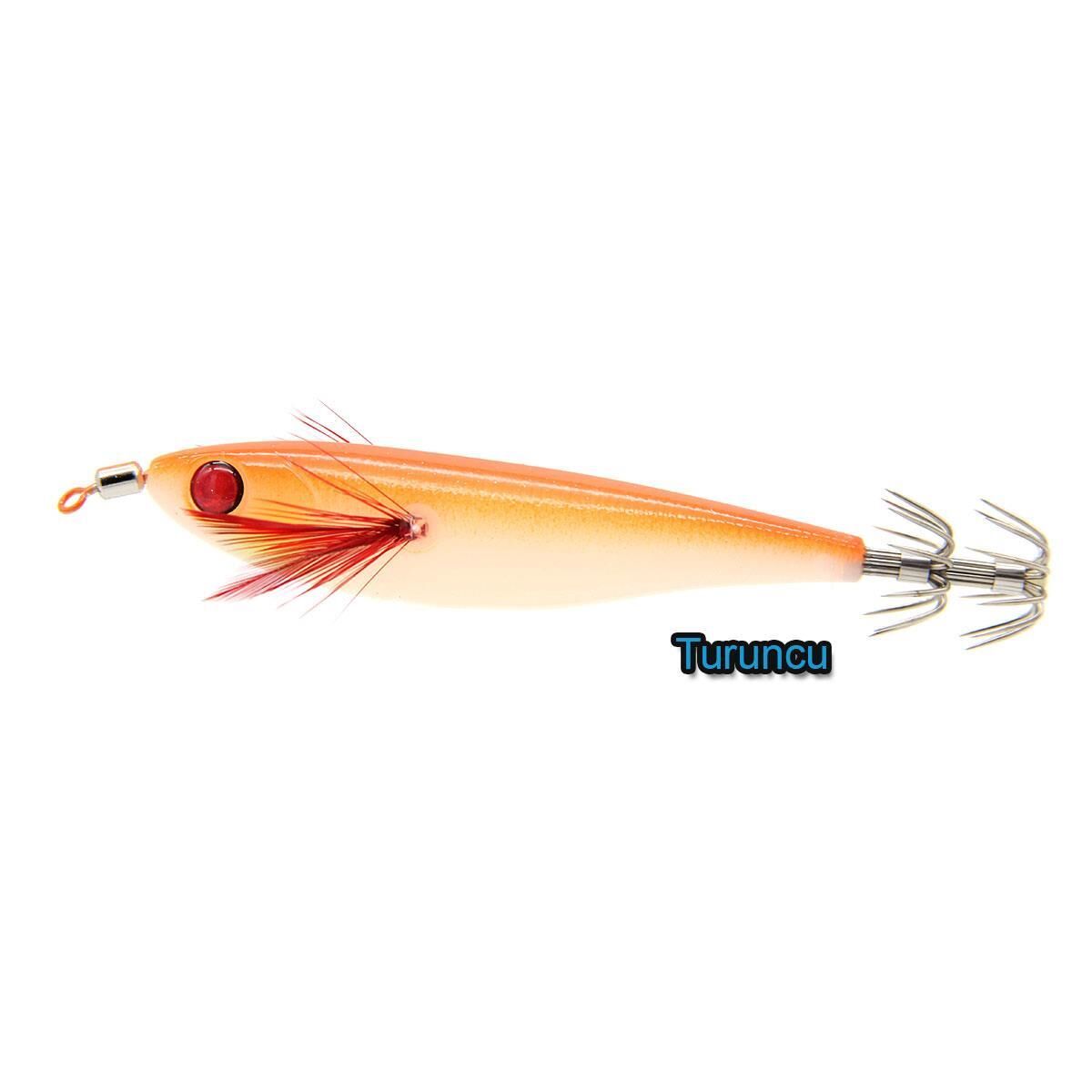 Yamashita Toto Sutte R  9.5Cm 9GR Süper Bright Kalamar Zokası TURUNCU