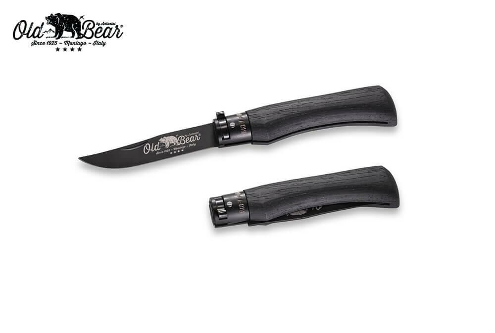 Antonini Old Bear Classic Total Black 17cm (S) Çakı